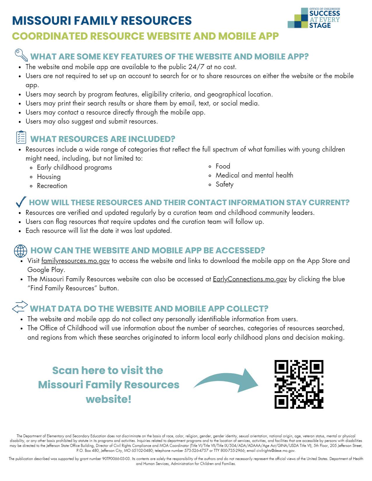 Missouri Family Resources